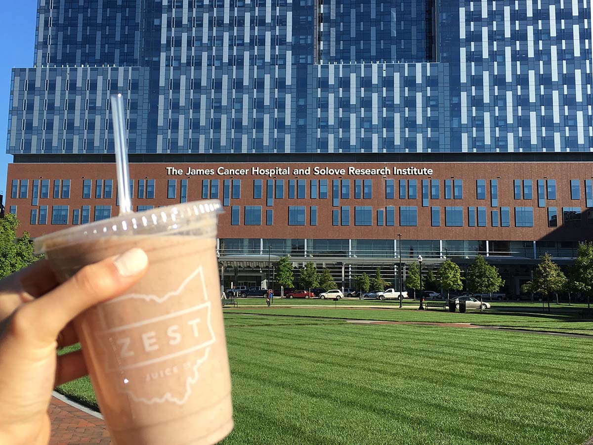 Zest Creates Smoothie For Hope to Benefit Stefanie Spielman Fund for