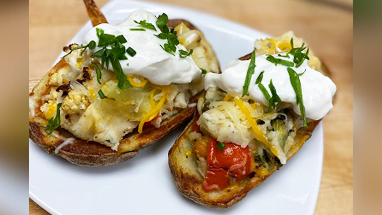 Easy Meals for Cancer Patients Loaded Potato Skins
