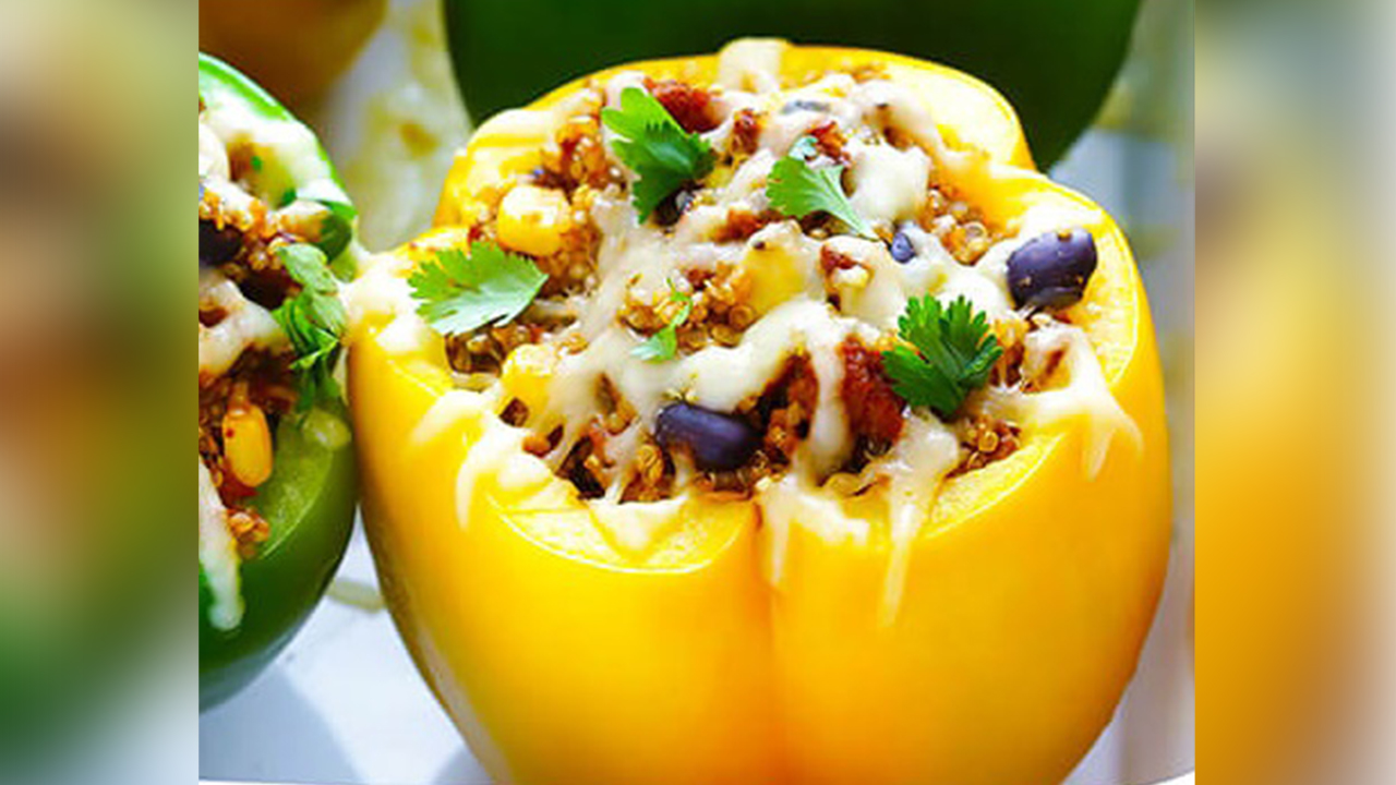 Easy Meals For Cancer Patients: Vegetarian Stuffed Peppers